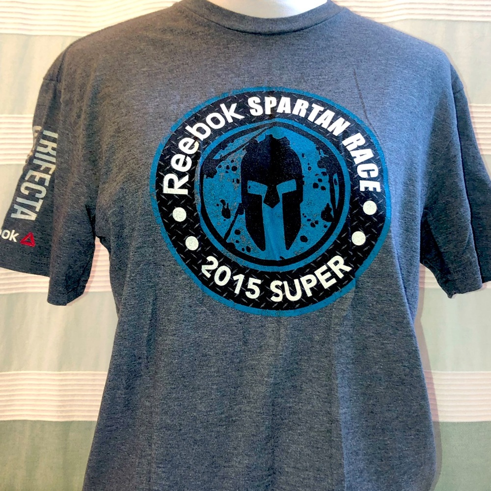 Reebok Spartan race super finisher shirt